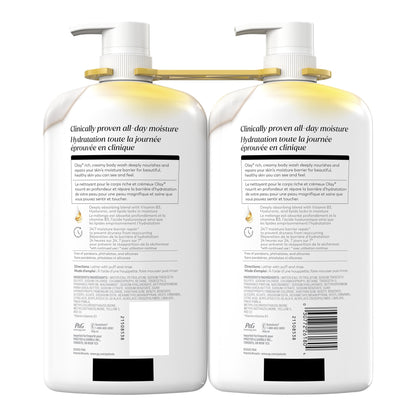 Olay Ultra Moisture Body Wash with Vitamin B3 Complex, 2 x 887 mL - image 3