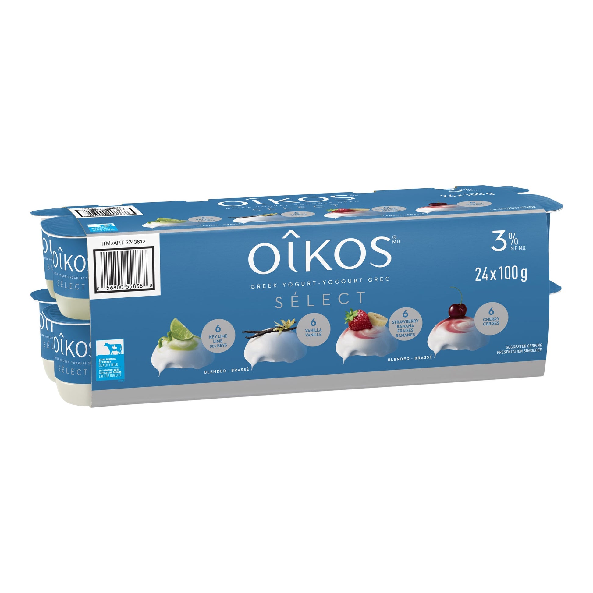 Danone Oikos 3% Yogurt, 24-count - image 3