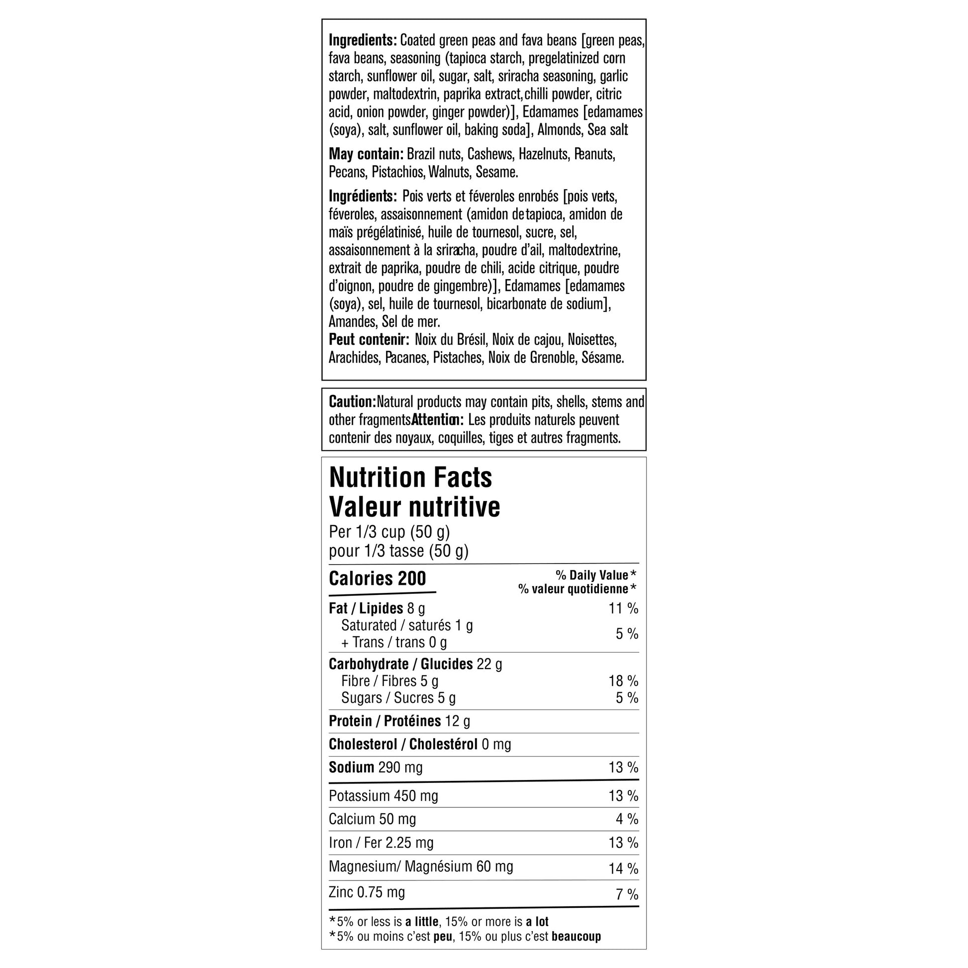 Prana Spicy Peas and Favas Snack, 2 × 1 kg - image 4