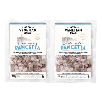 Venetian Diced Pancetta,  2 x 300g - image 1