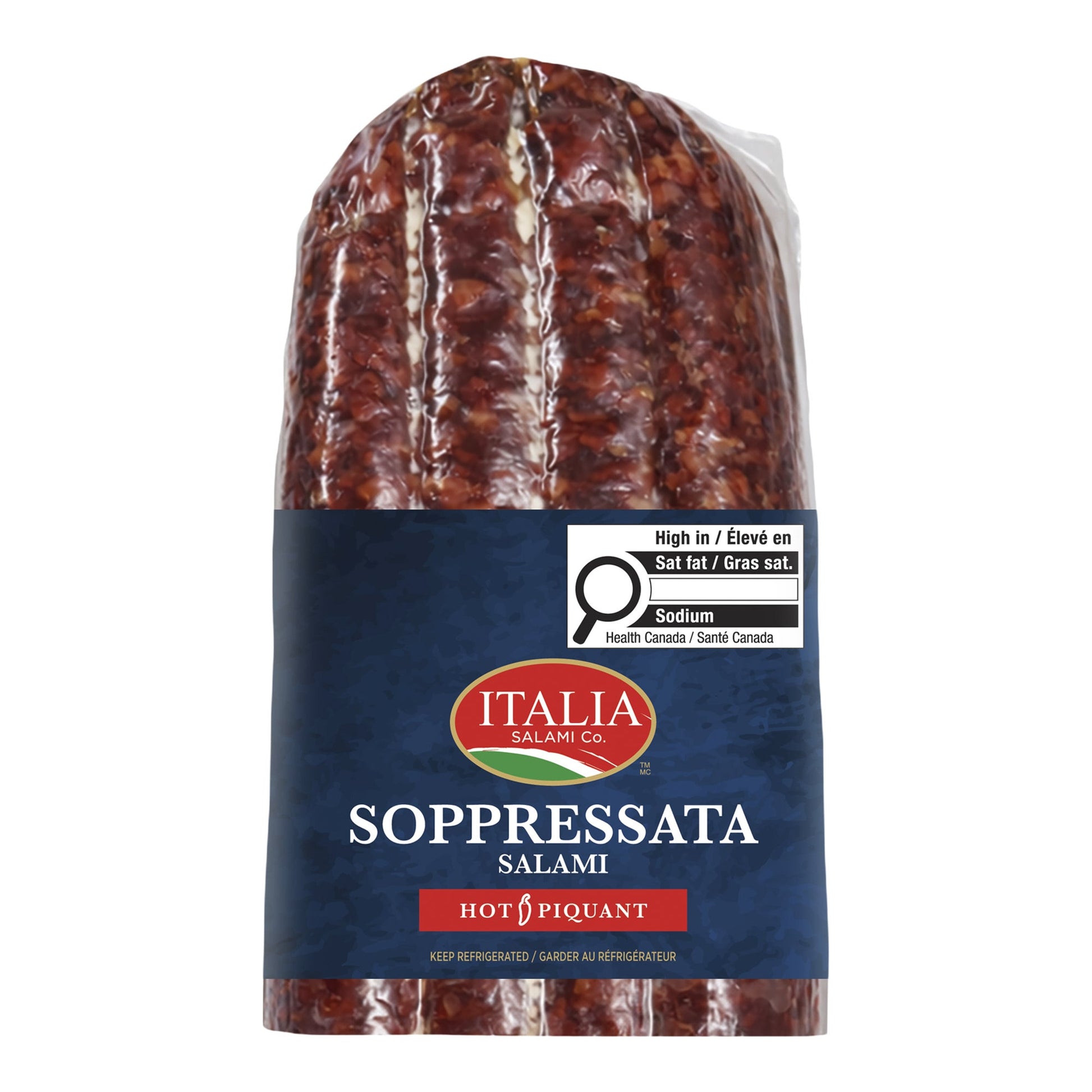 Italia Soppressata Hot 1 kg average weight* - image 1