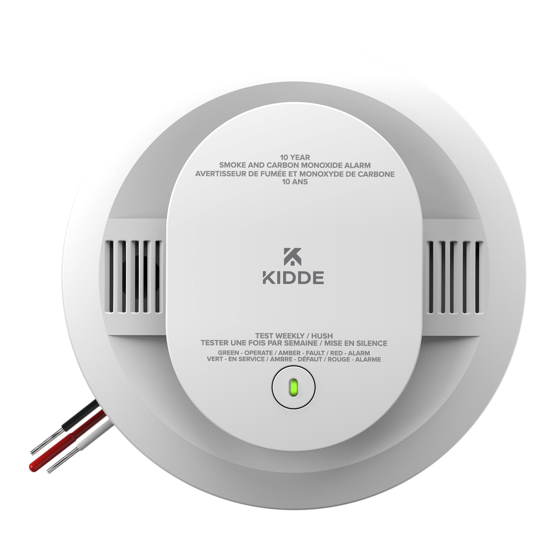Kidde 120V Hardwired Smoke and Carbon Monoxide Alarm, 2-pack - image 2