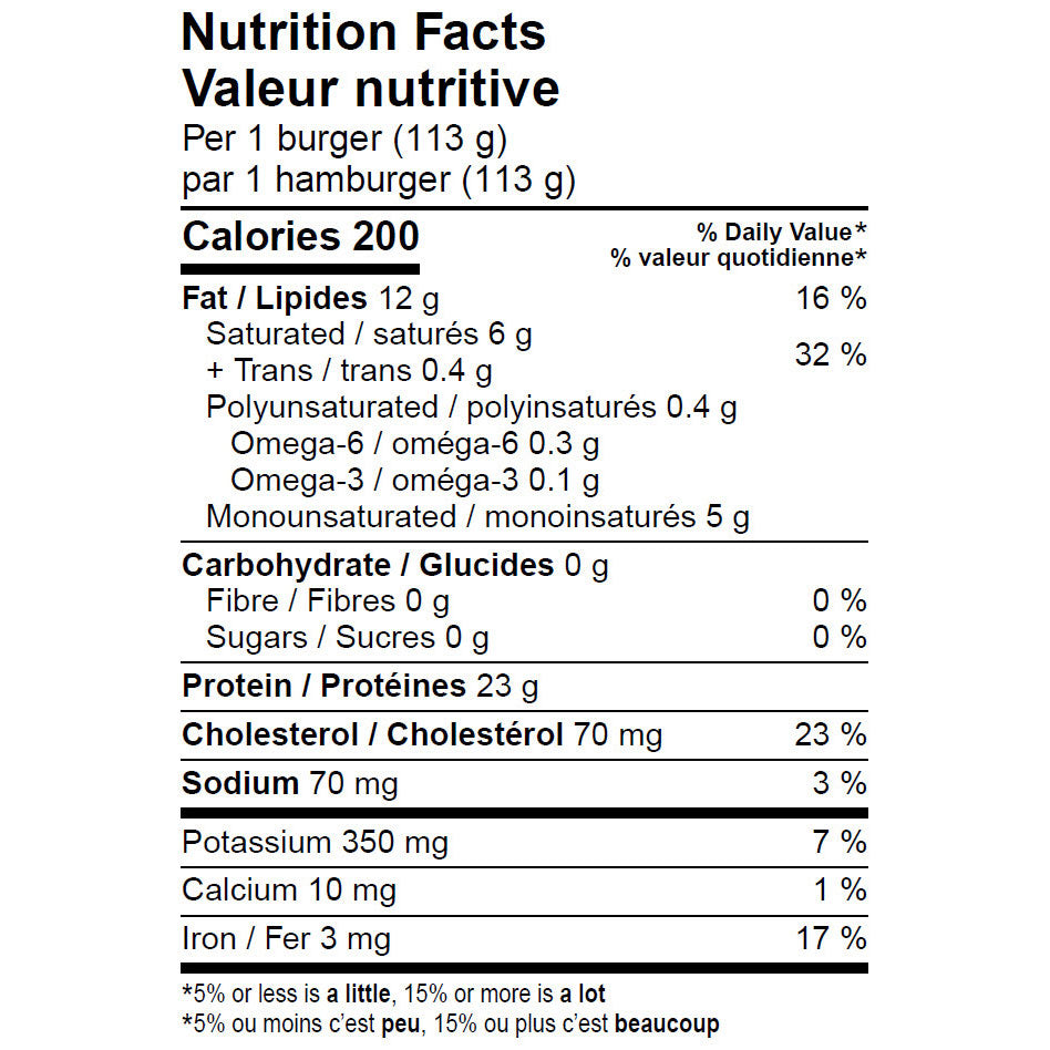 Northfork Meats Bison Burger 4 x 113.4 g (4 oz) x 10 pack - image 3
