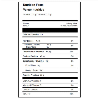 Northfork Meats Bison Medallions 2 x 141.7 g (5 oz) x 8 pack - image 3