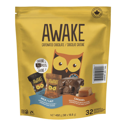 Awake Caffeinated Chocolate, 32 x 13.5 g — product image