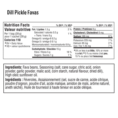 Three Farmers Chickpeas & Fava Beans Snack Packs, 36 × 28 g - image 4