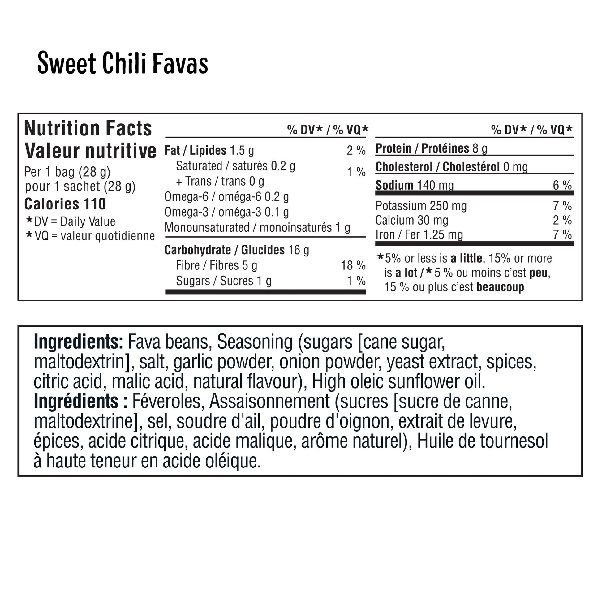 Three Farmers Chickpeas & Fava Beans Snack Packs, 36 × 28 g - image 5