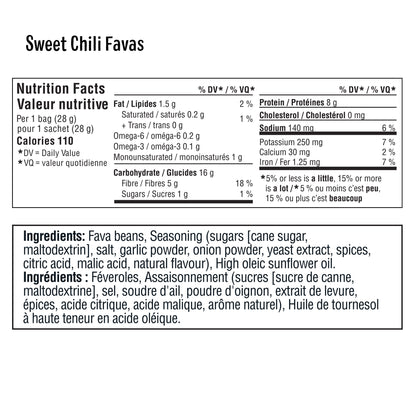 Three Farmers Chickpeas & Fava Beans Snack Packs, 36 × 28 g - image 5