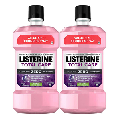 Listerine Total Care Zero Mouthwash, 2 × 1.5 L - image 3