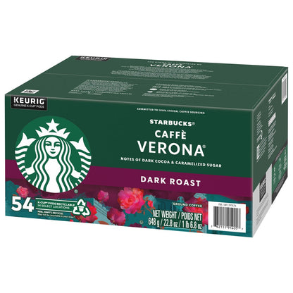 Starbucks Caffè Verona Coffee K-Cup Pods Pack of 54 — image 1