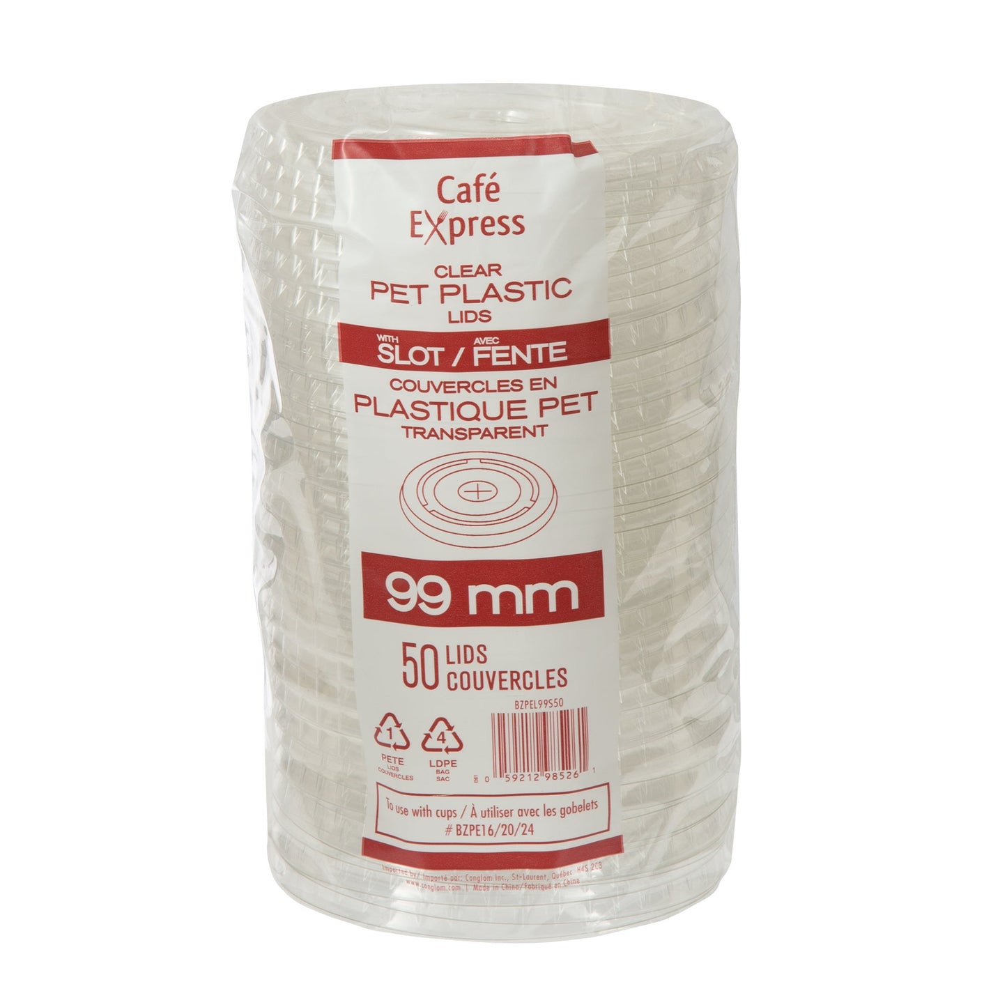 Cafe Express 99mm Lid, Pack Of 1000 - image 3