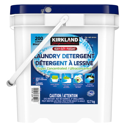 Kirkland Signature Institutional Laundry Detergent, 200 wash loads - image 1
