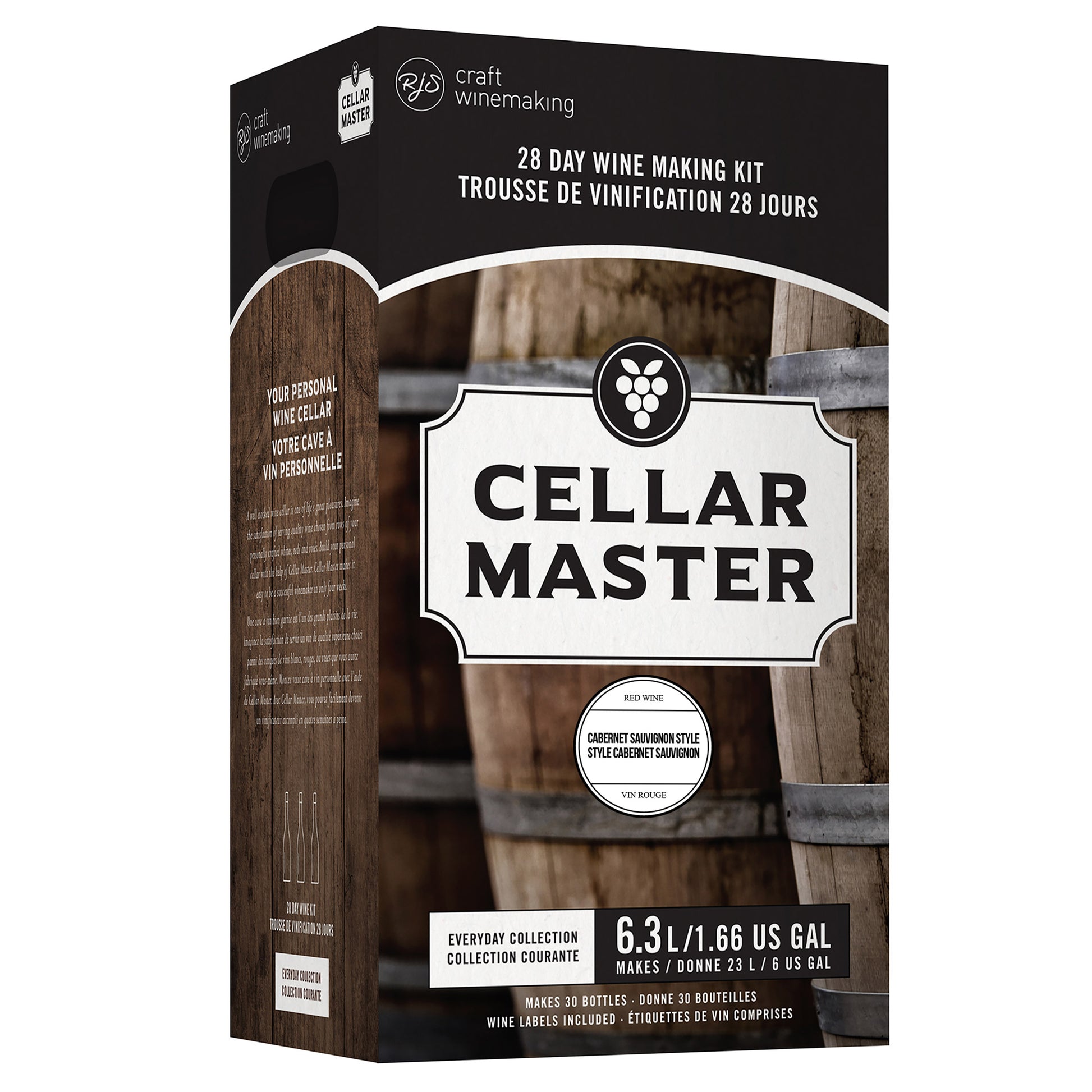Cellar Master Cabernet Sauvignon Style Wine Kit 2-pack (2 x 6.3L) - image 1