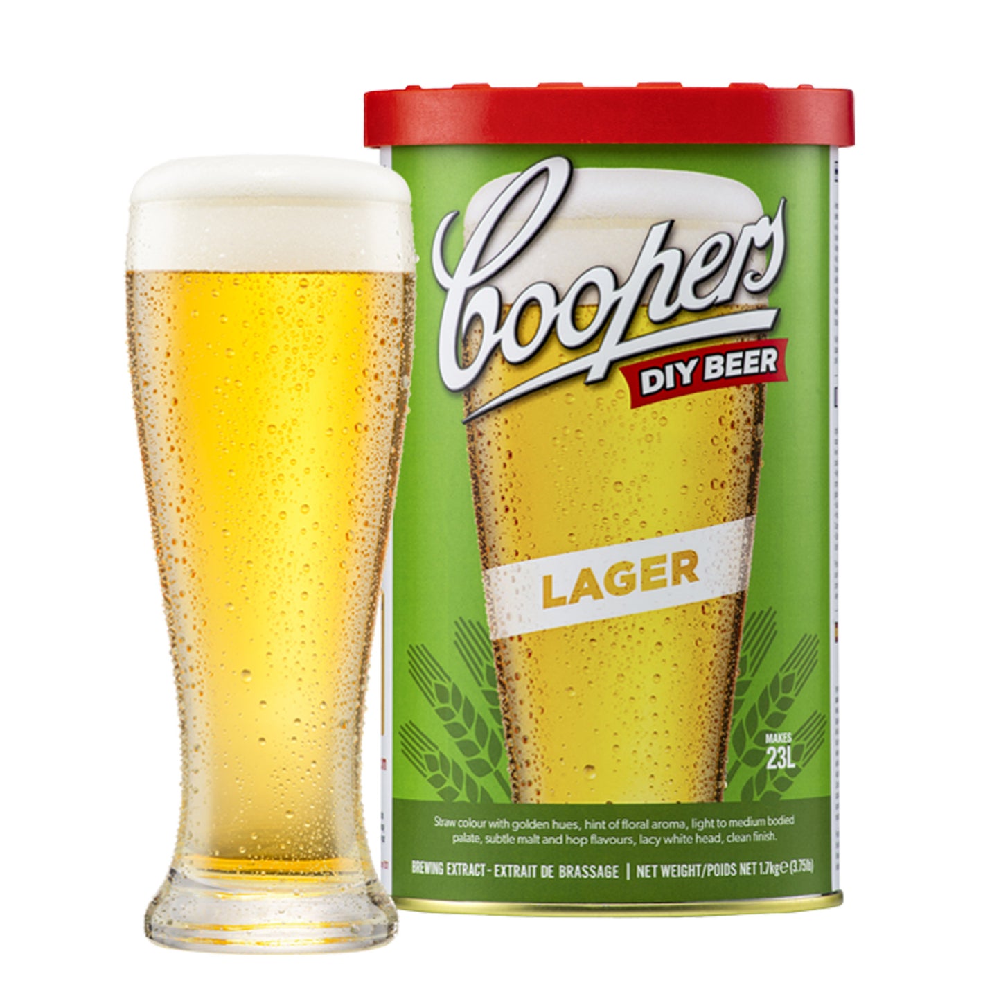 Coopers Brewing Extract Beer Kit, – Lager (6 × 1.7 kg) - image 2