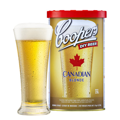 Coopers Brewing Extract Beer Kit, Canadian Blonde Ale (6 × 1.7 kg) - image 2