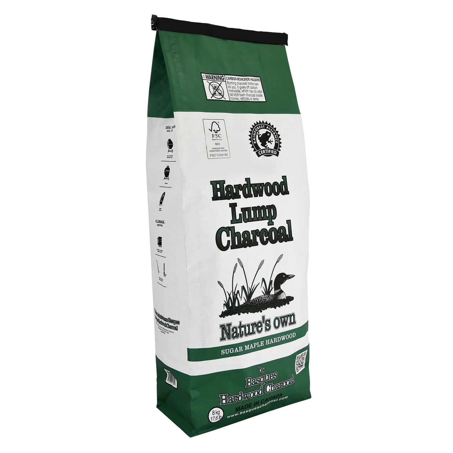 Nature’s Own Natural Maple Hardwood Lump Charcoal, 8 kg - image 1