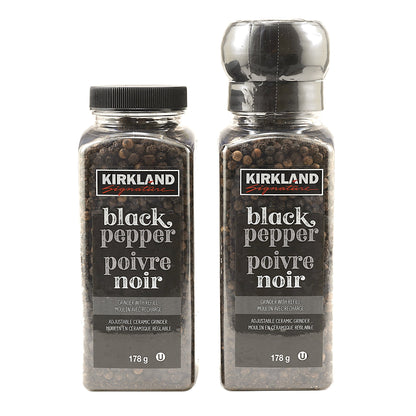 Kirkland Signature Black Pepper with Grinder and Refill, 357 g - image 2