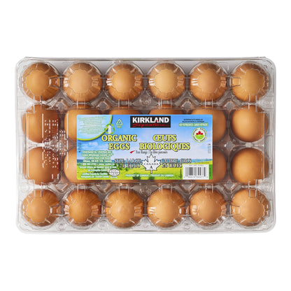 Kirkland Signature Large Organic Eggs, Pack of 24 - image 3