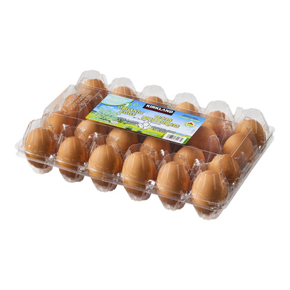 Kirkland Signature Large Organic Eggs, Pack of 24 - image 4