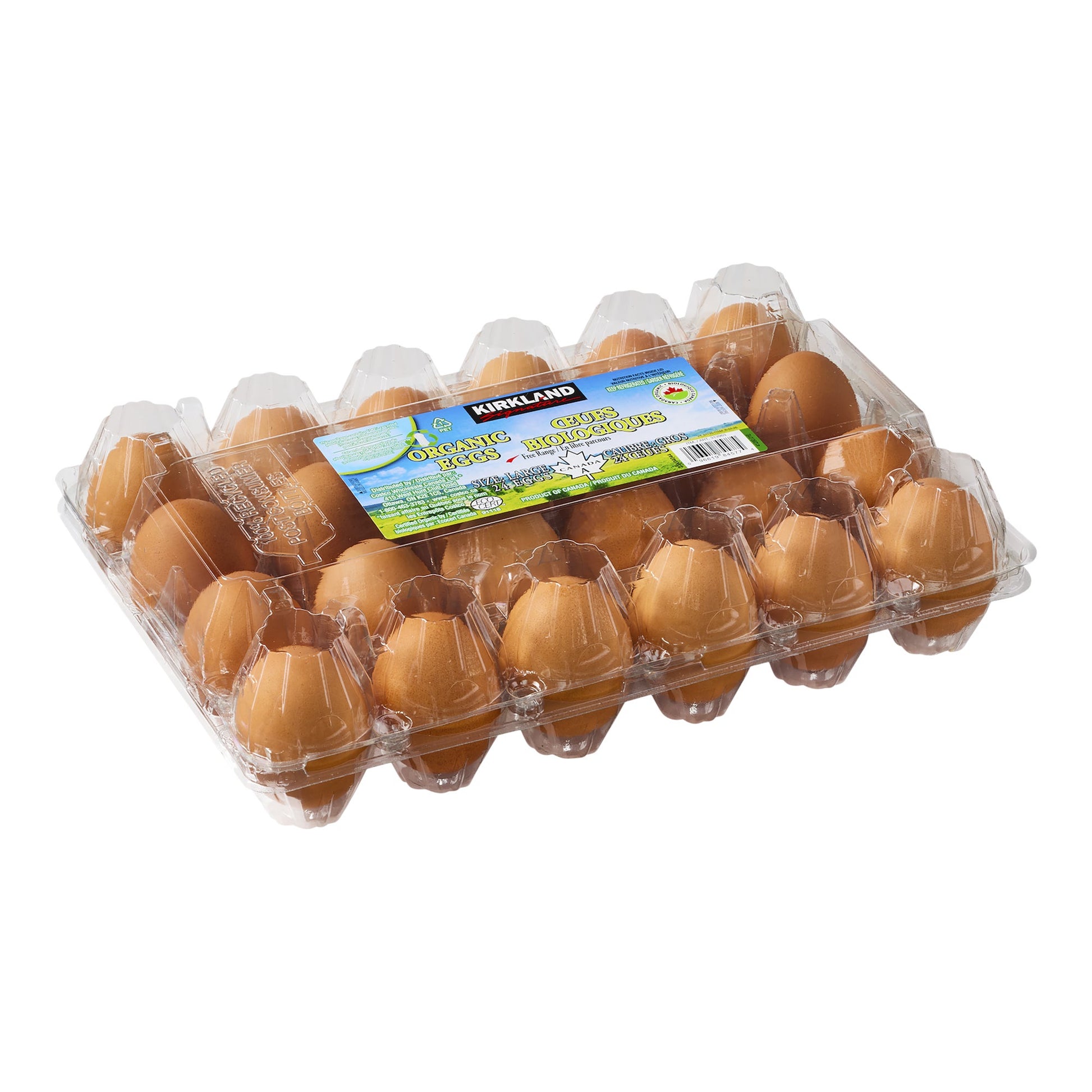 Kirkland Signature Large Organic Eggs, Pack of 24 - image 5