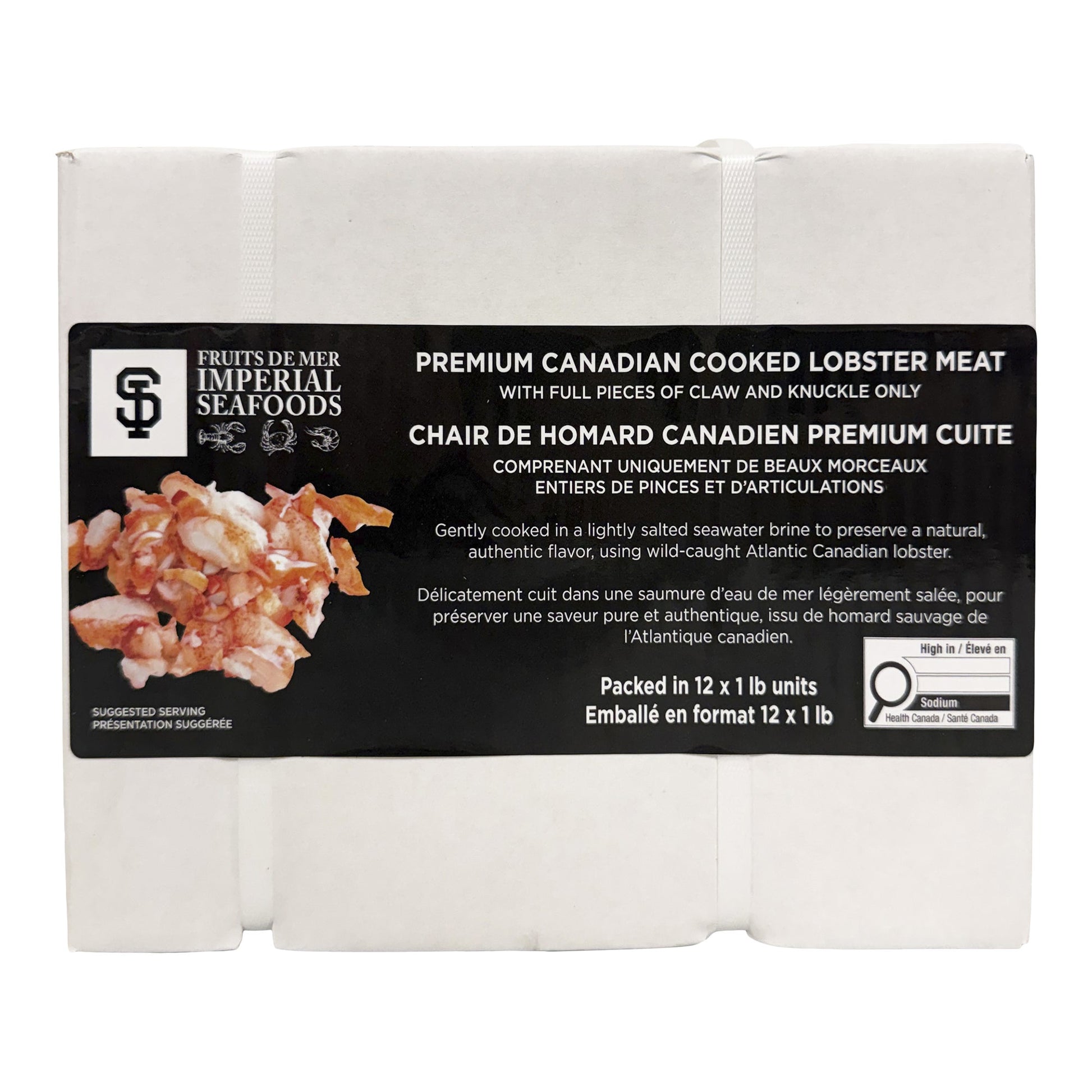 Imperial Cooked Lobster Meat, 5.44kg - image 1