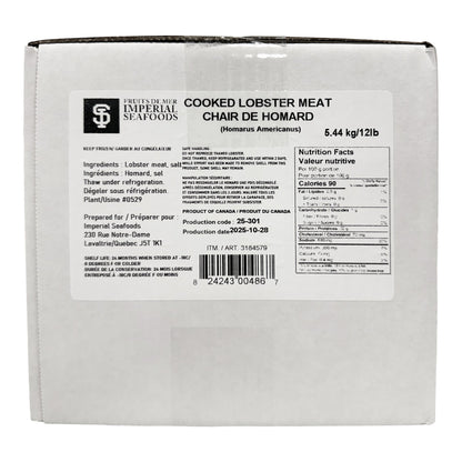 Imperial Cooked Lobster Meat, 5.44kg - image 2