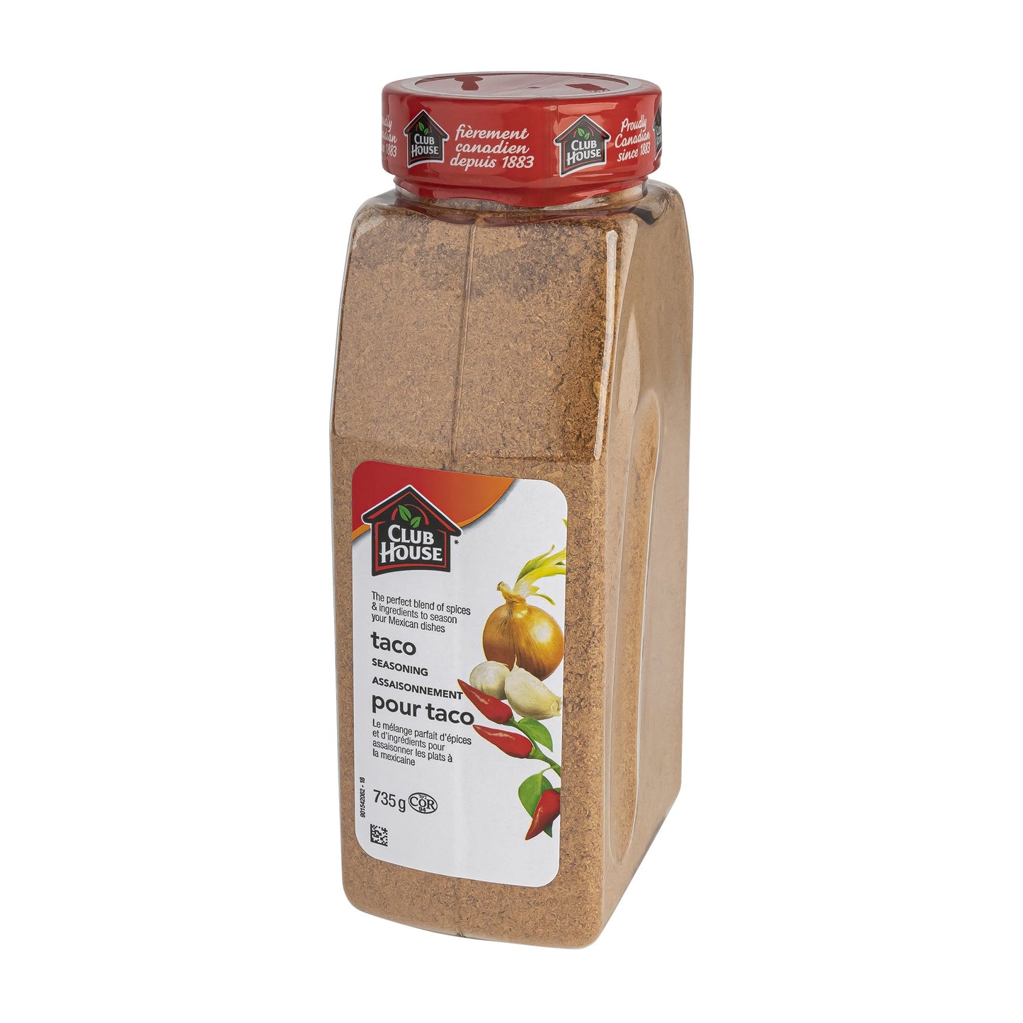 Club House Taco Seasoning, 735 g - image 1