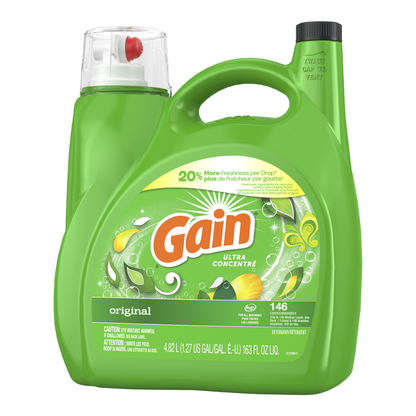 Gain Liquid Detergent HE 4.82 L - image 3
