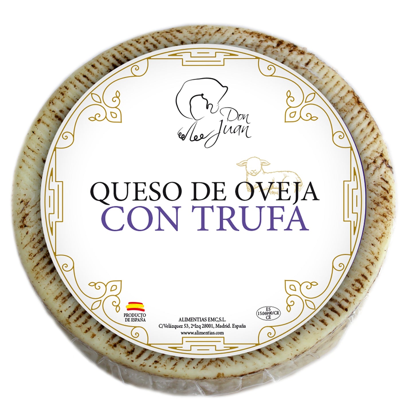 Don Juan Sheep's Milk Truffle Wheel, 3kg average weight* - image 1