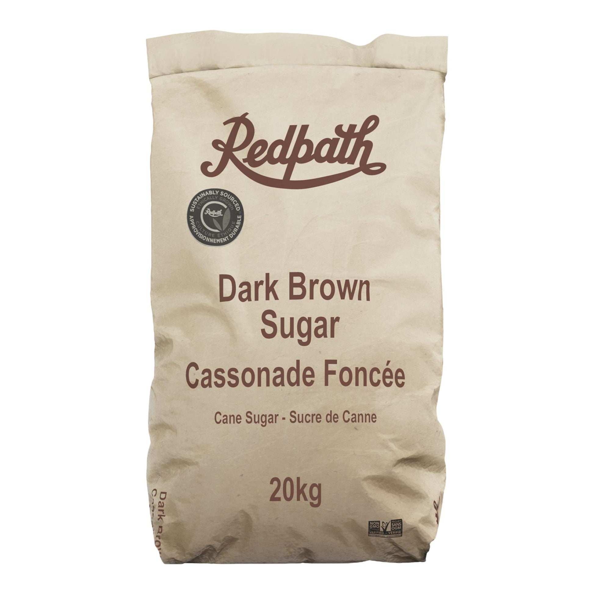 Redpath Dark Brown Sugar, 20 kg - image 1