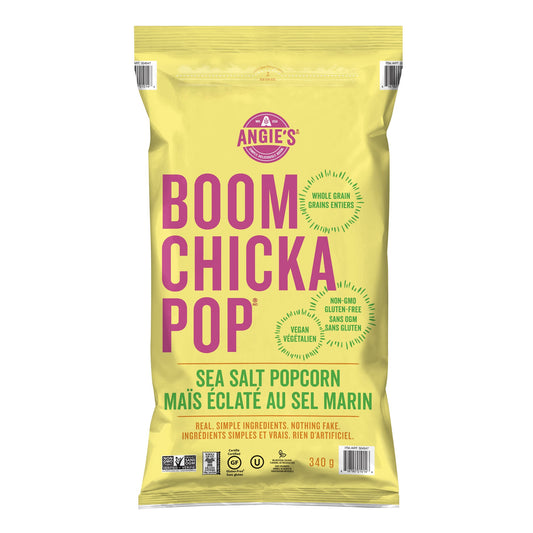 Angie's Boom Chicka Pop Sea Salt Popcorn, 340 g — product image