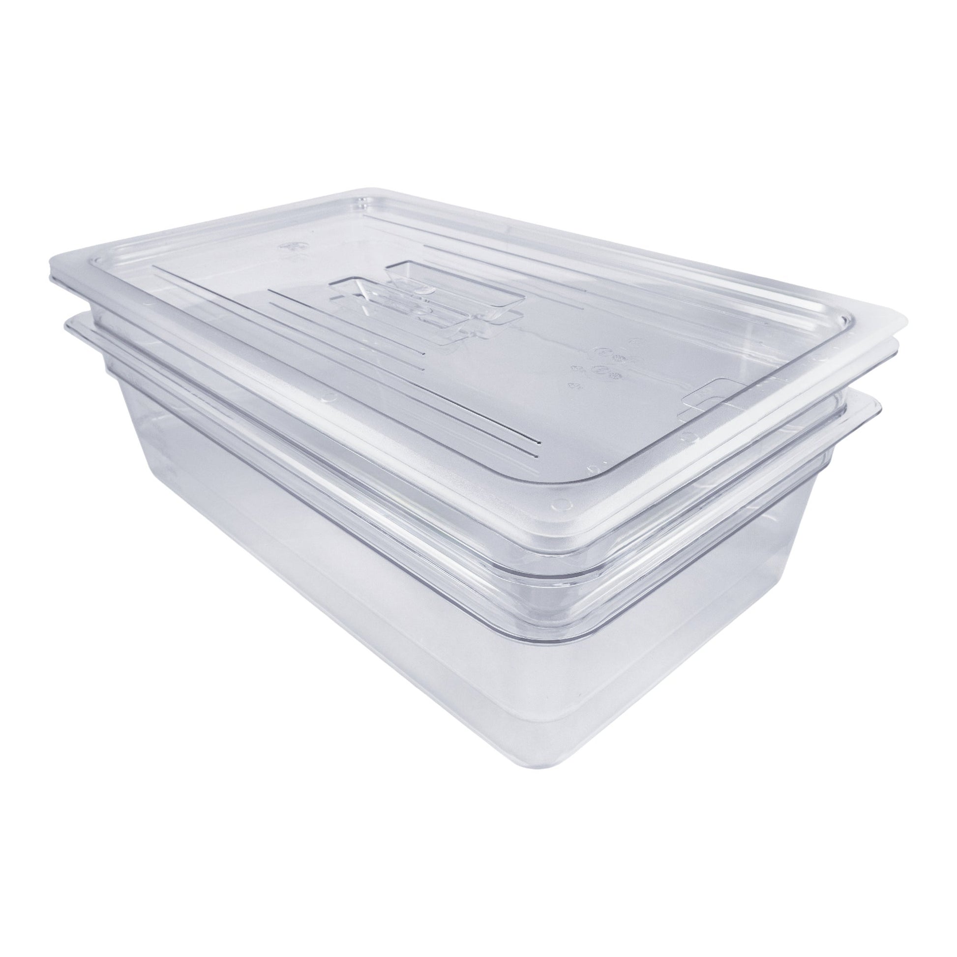 Sagetra Full Size x 15.2 cm (6 in) Deep Polycarbonate Food Pan, 2 pack - image 2