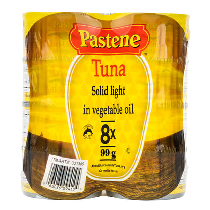 Pastene Solid Light Tuna, 8-count - image 2