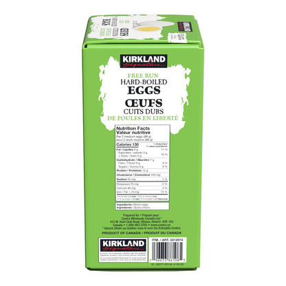 Kirkland Signature Free Run Hard Boil Eggs 16 x 88 g per packs - image 2
