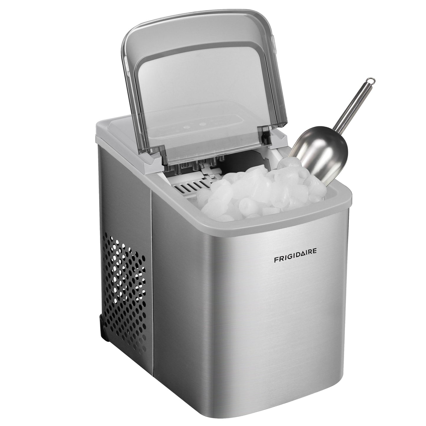 Frigidaire Self Cleaning Ice Maker 11.8 kg (26 lb.), Stainless Steel with Scoop - image 1