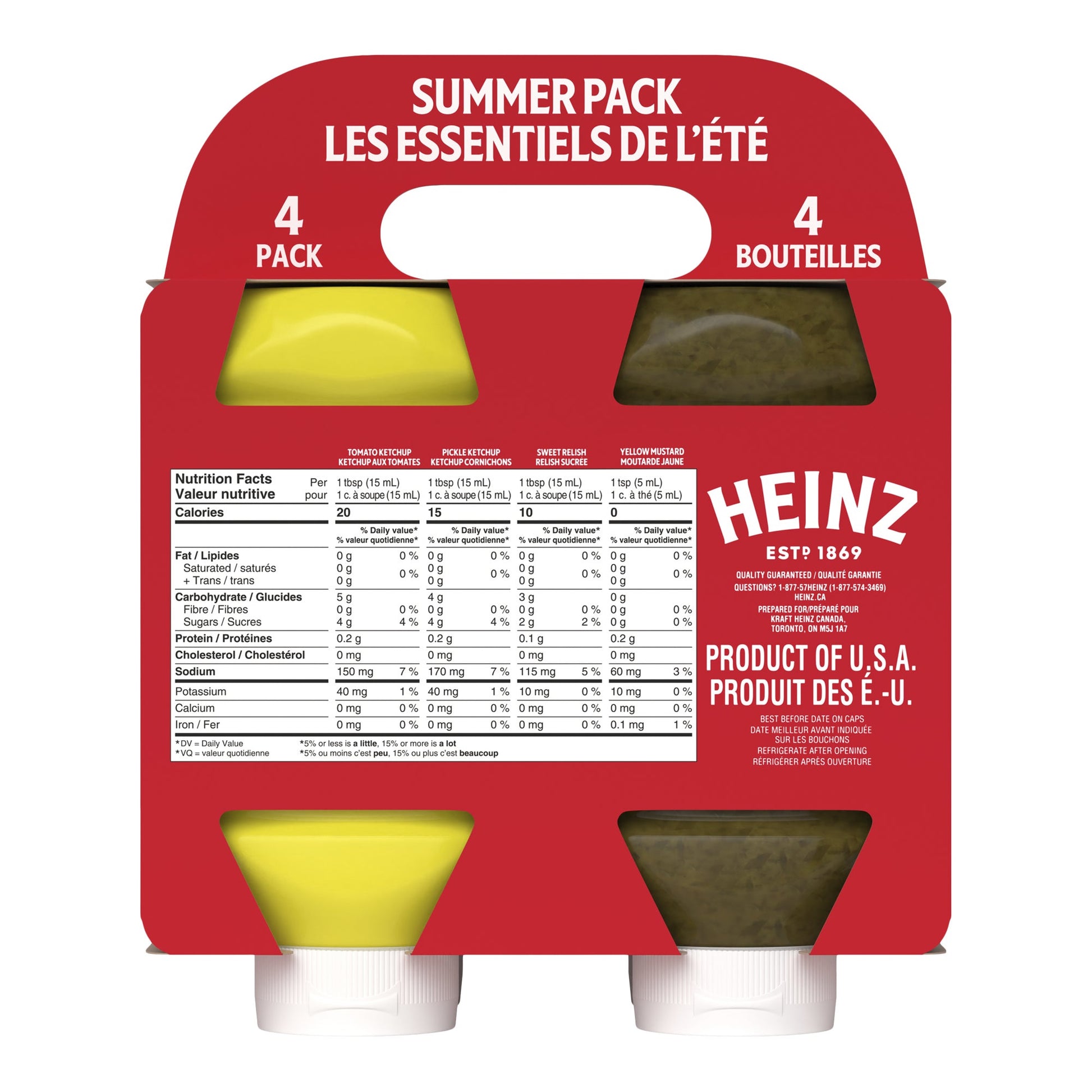 Heinz Summer Pack, 4 x 750 mL - image 2