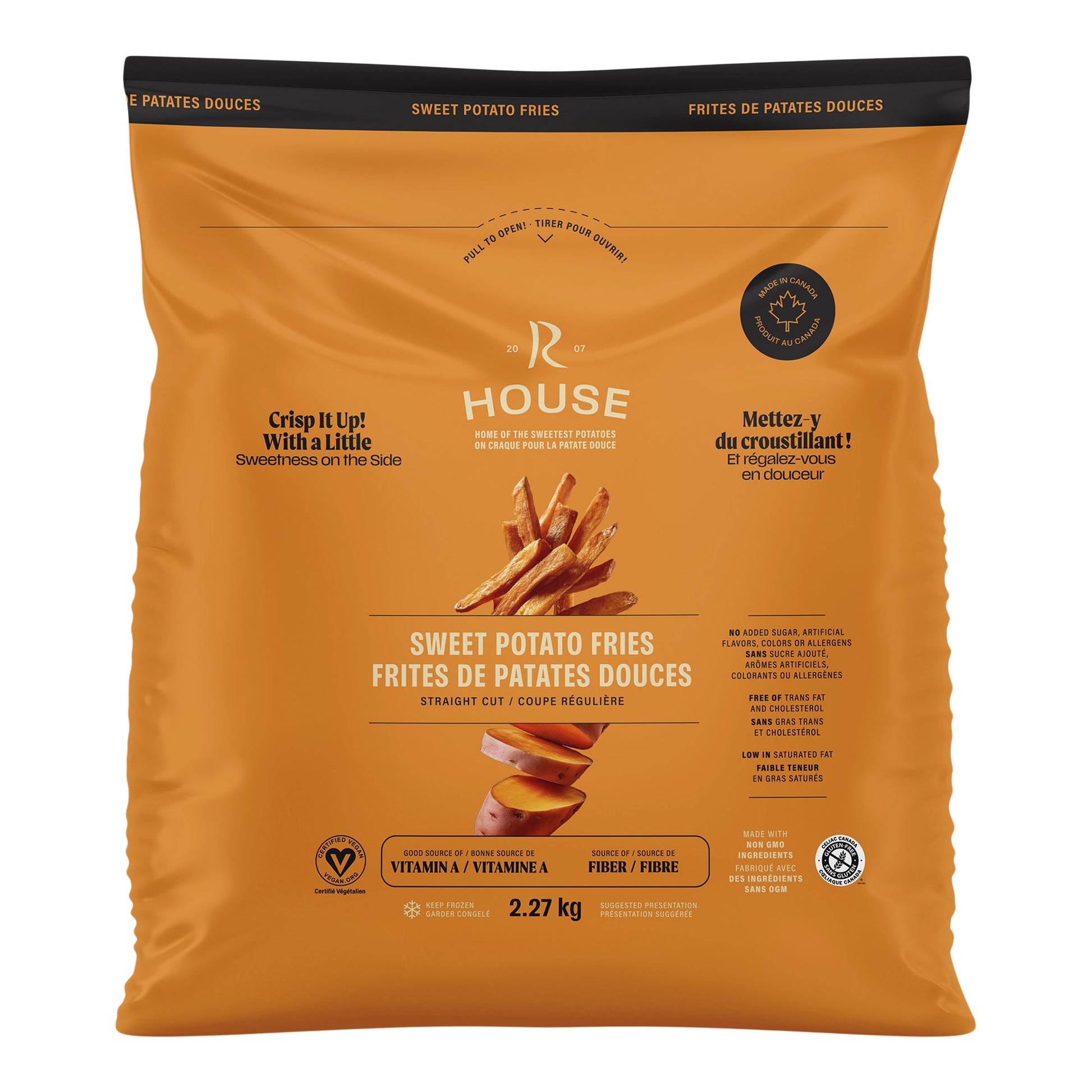 Russet House Sweet Potato Fries 2.27 kg - image 1