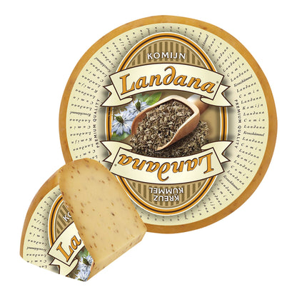 Landana Spiced Cumin Gouda 4kg average weight* - image 1