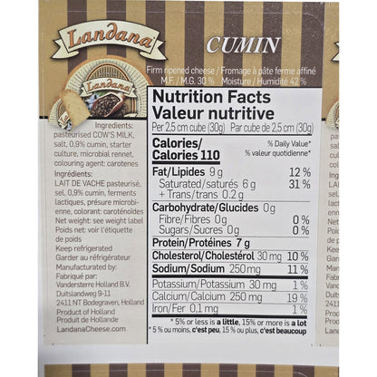Landana Spiced Cumin Gouda 4kg average weight* - image 2