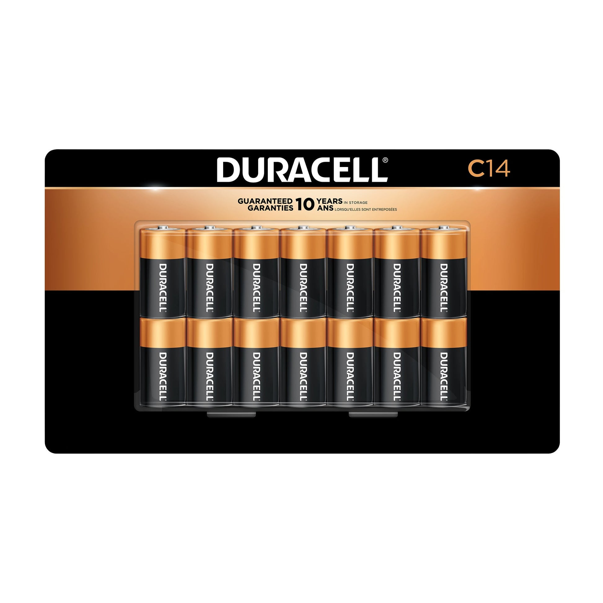 Duracell CopperTop D Batteries, 14-count - image 1
