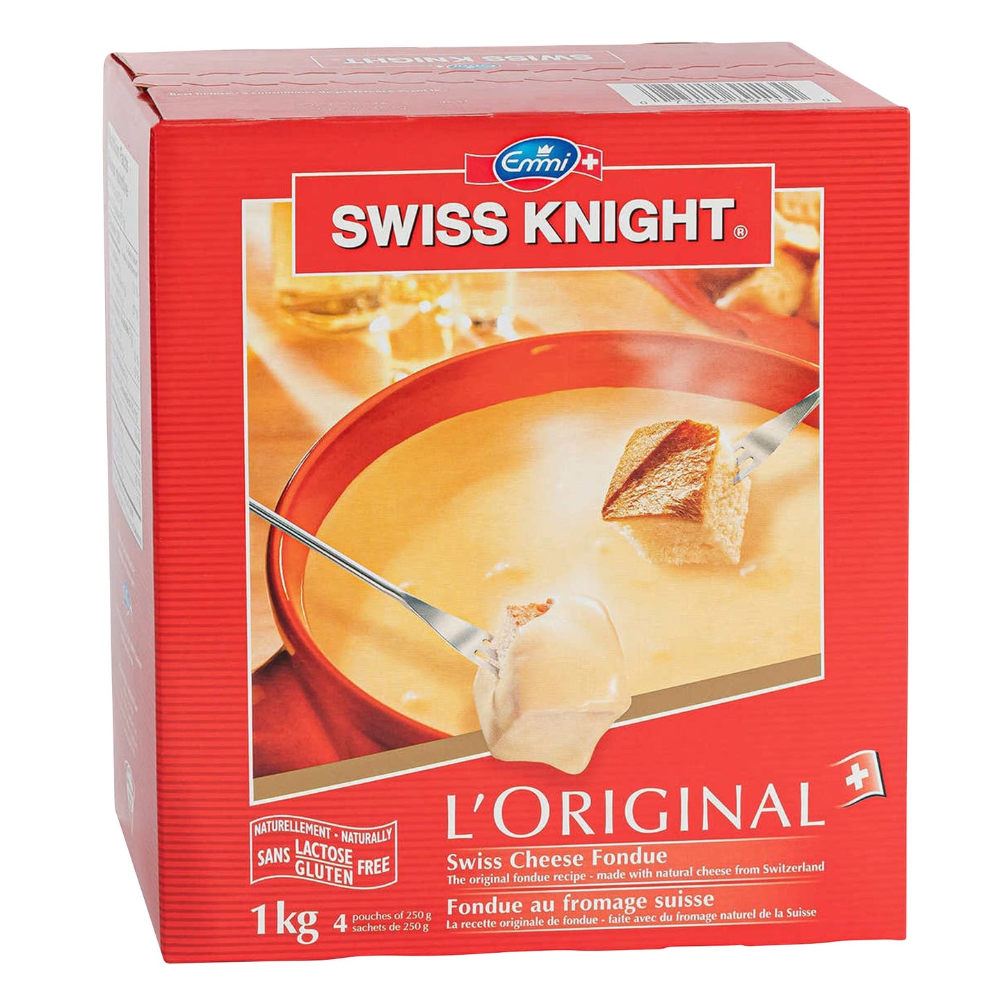 Swiss Knight Original Swiss Cheese Fondue, 4 × 250 g - image 1