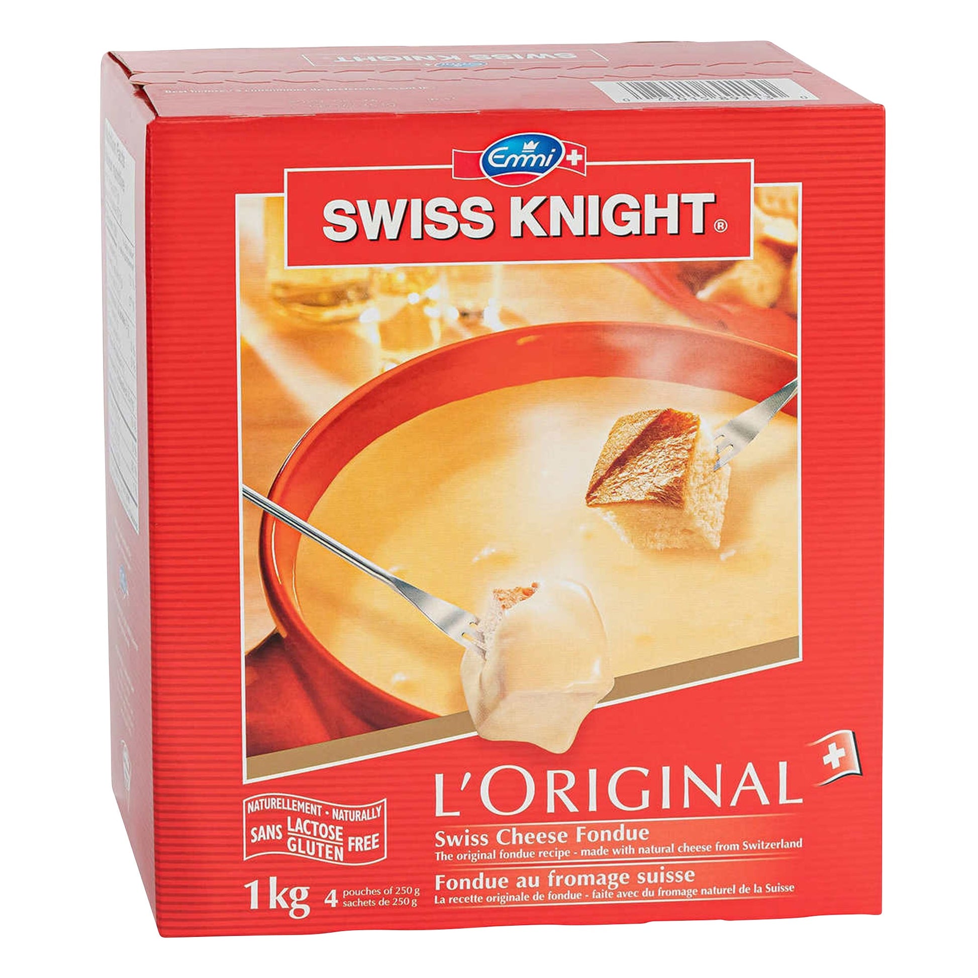 Swiss Knight Original Swiss Cheese Fondue, 4 × 250 g - image 1