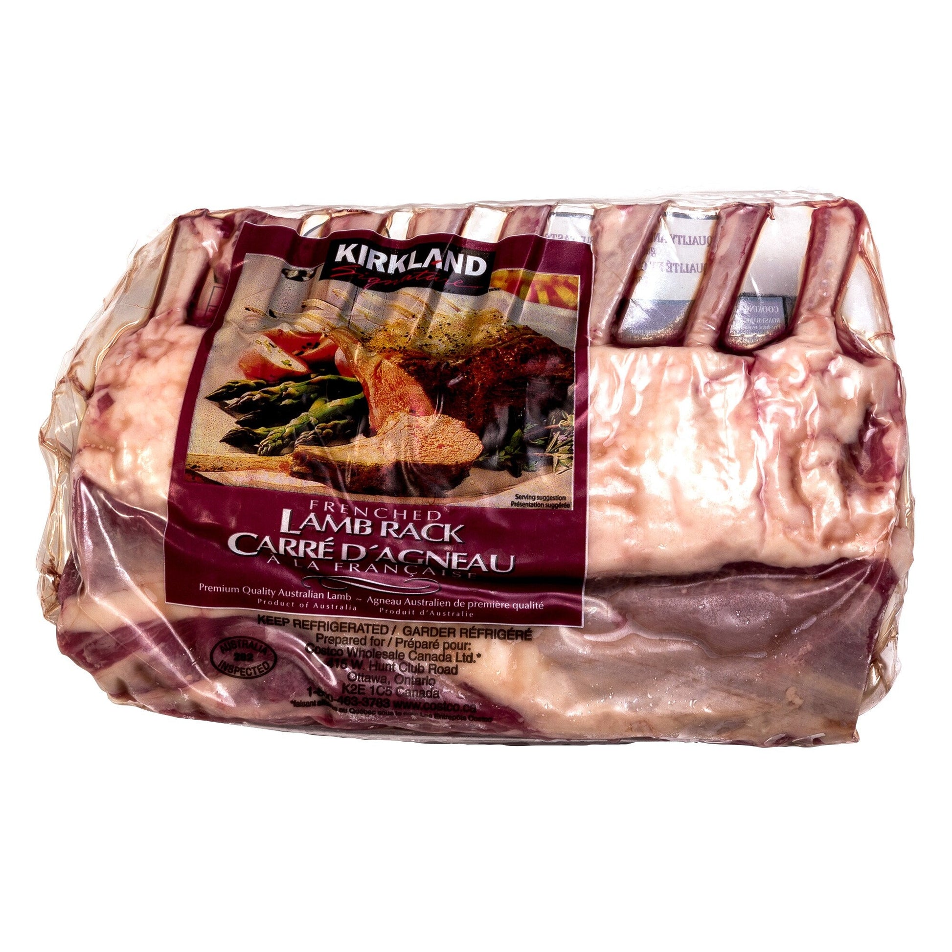 Kirkland Signature Fresh Halal Frenched Lamb Rack, 0.7 kg average weight* - image 2