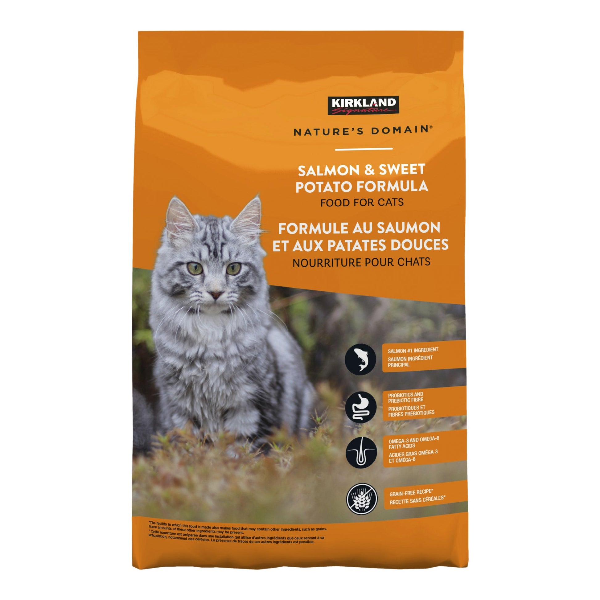 Kirkland Signature Nature's Domain Cat Food Salmon & Sweet Potato, 8.1 kg - image 1