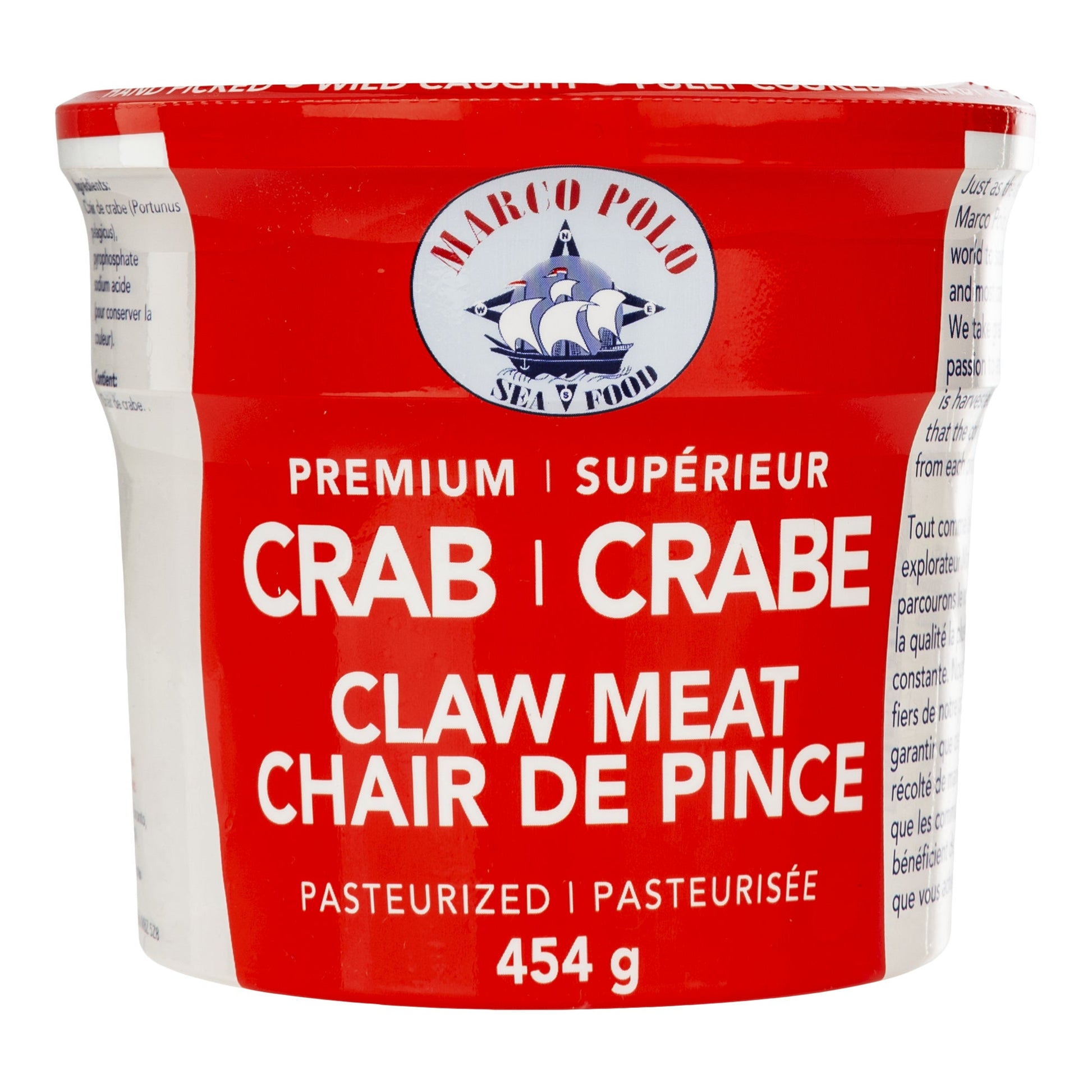 Marco Polo Crab Claw Meat, 454 g - image 1