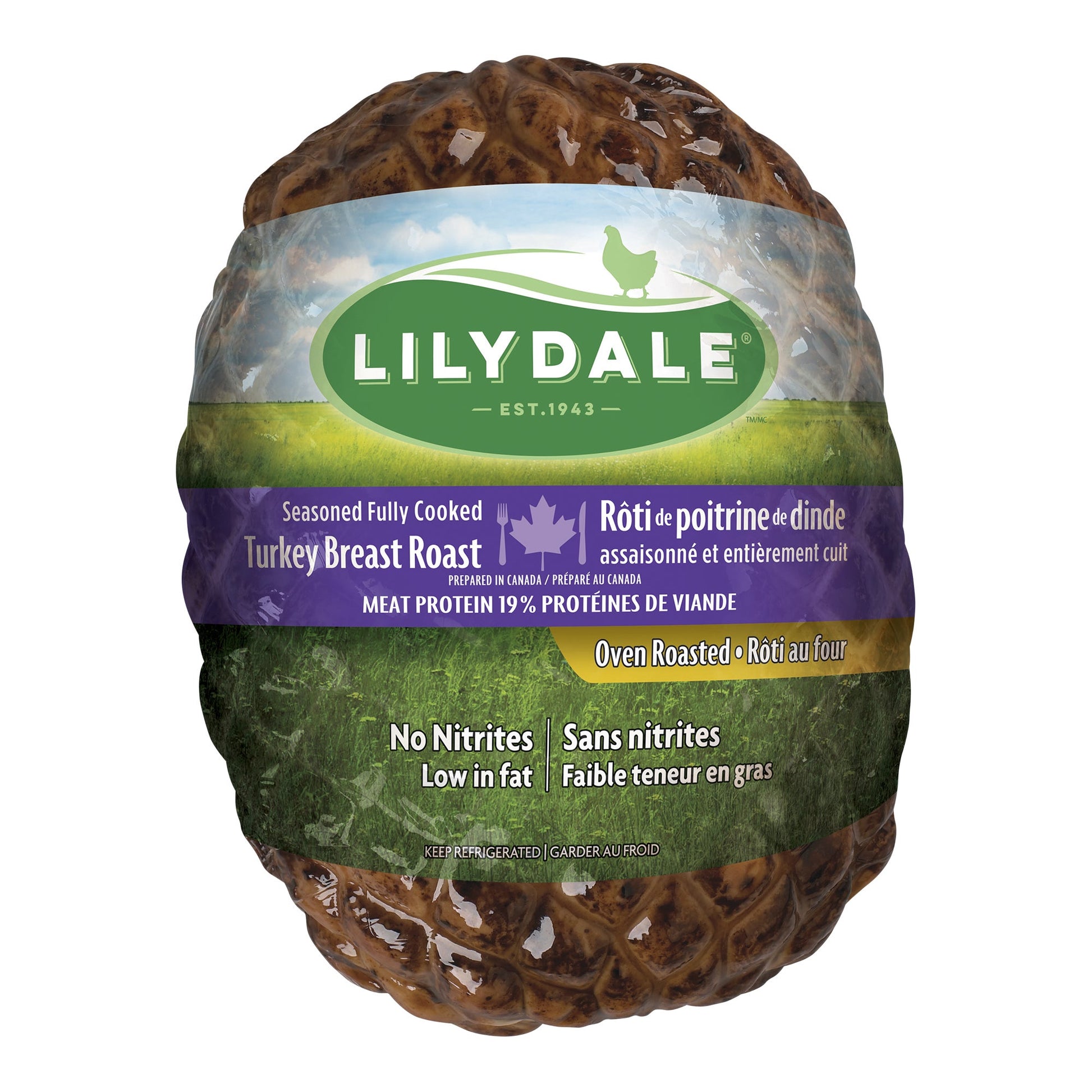 Lilydale Oven Roasted Turkey Breast Roast, 3 kg average weight* - image 1