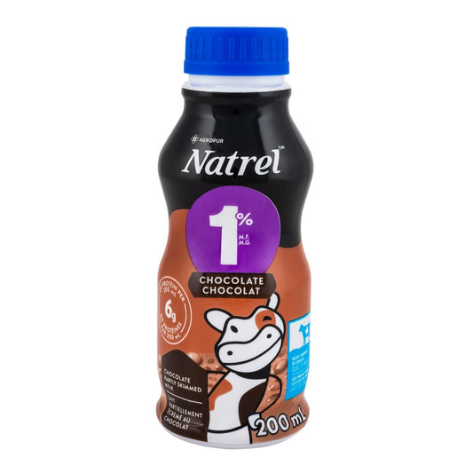 Natrel Chocolate Milk 16 × 200 mL — image 1