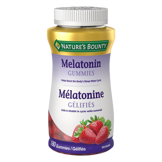 Nature’s Bounty Melatonin Gummies, 180 count - image 1
