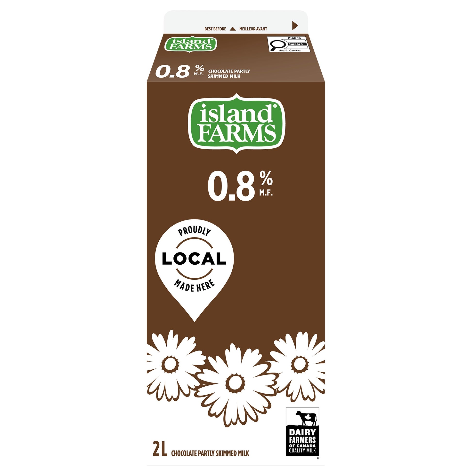 Chocolate Milk 0.8%, 2L - image 1