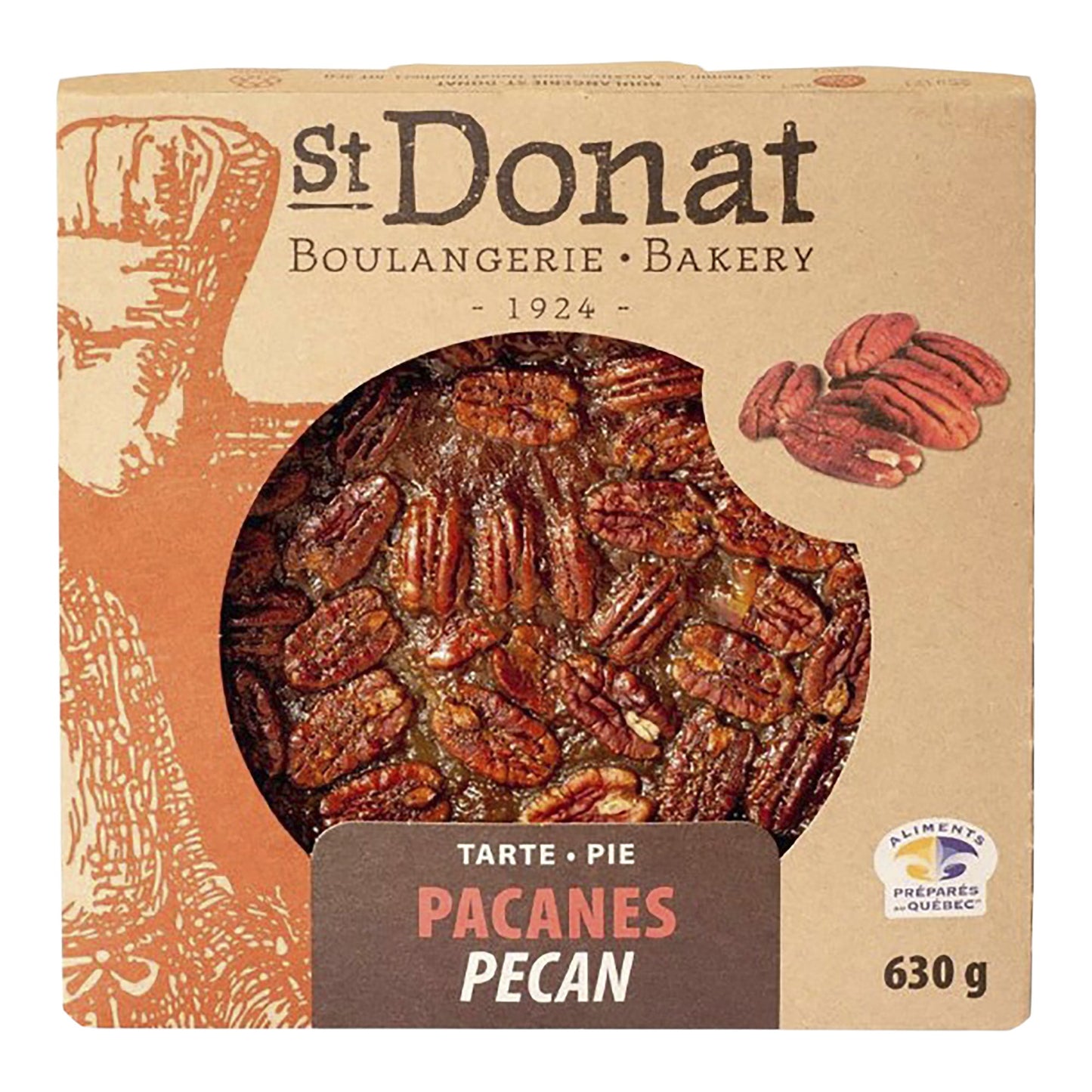 St. Donat Pecan Pie, 600 g - image 1